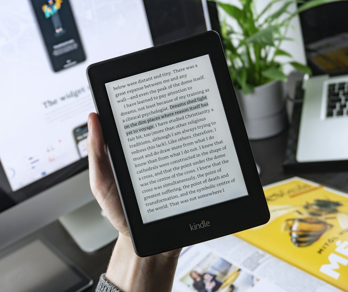 Kindle端末で電子書籍を読む