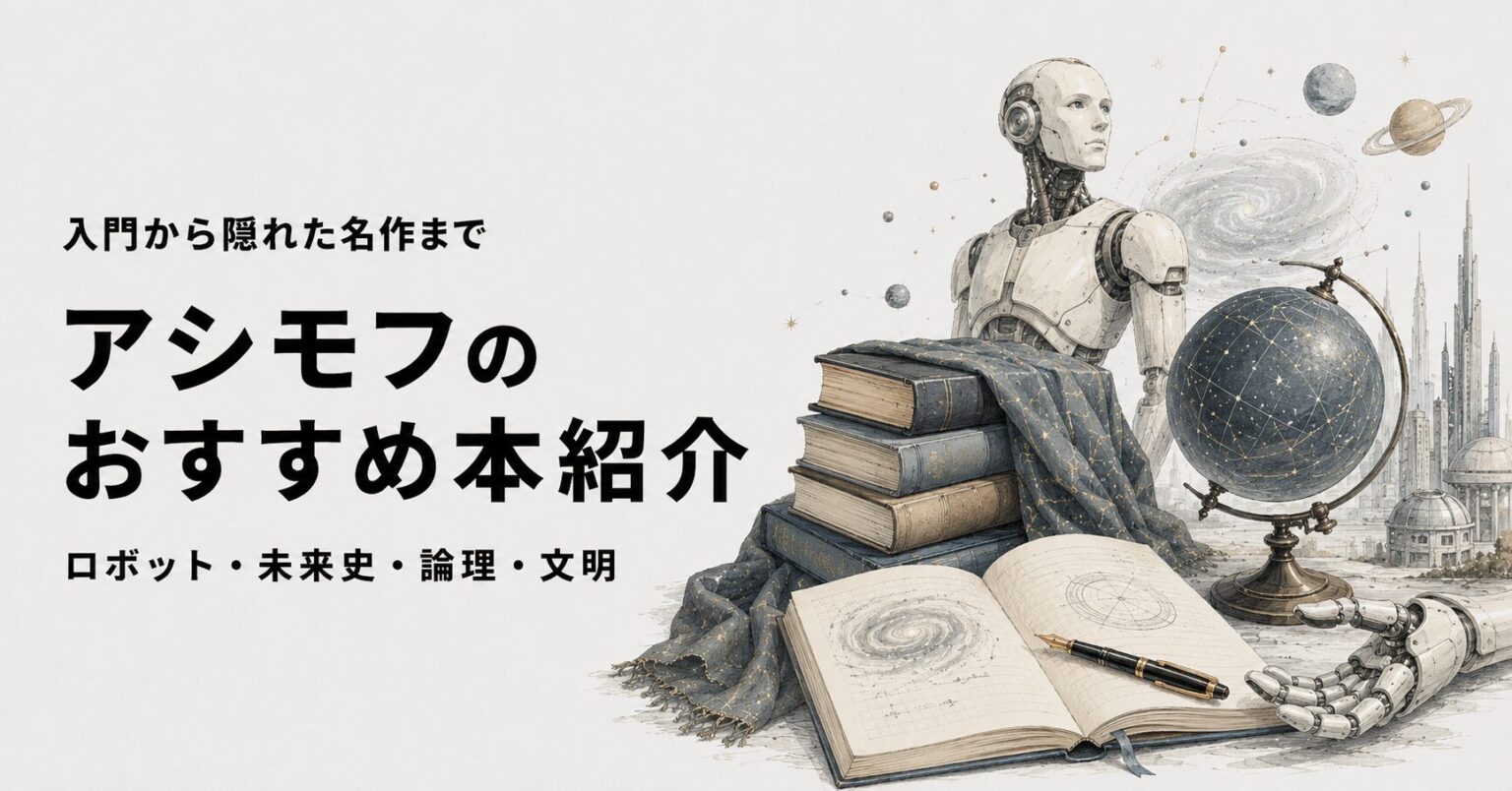 アシモフのおすすめ本10選【入門から隠れた名作まで完全ガイド】 | 深夜2時の読書論
