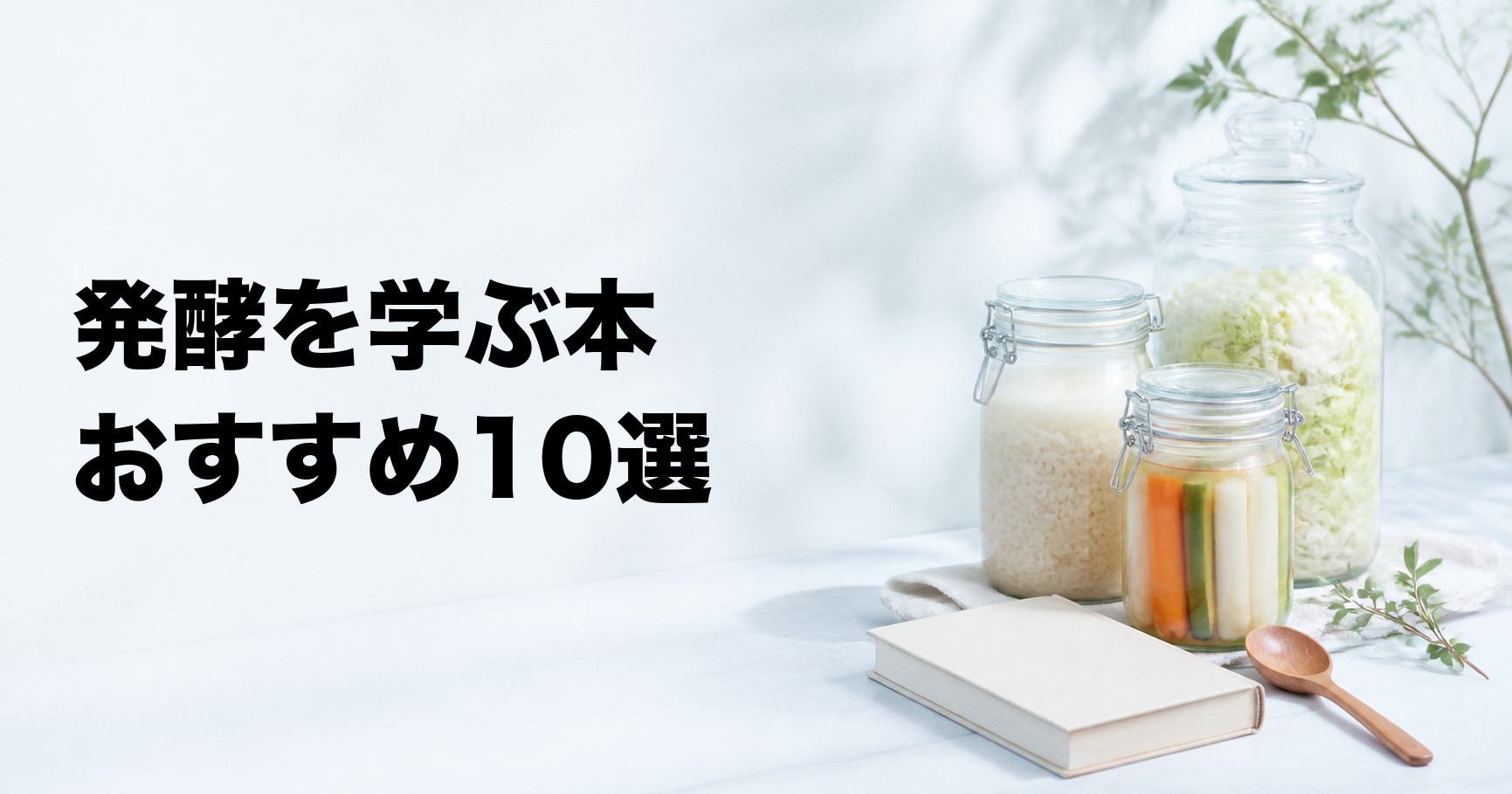 発酵を学ぶおすすめ本10選【微生物・食文化・料理の入門書】