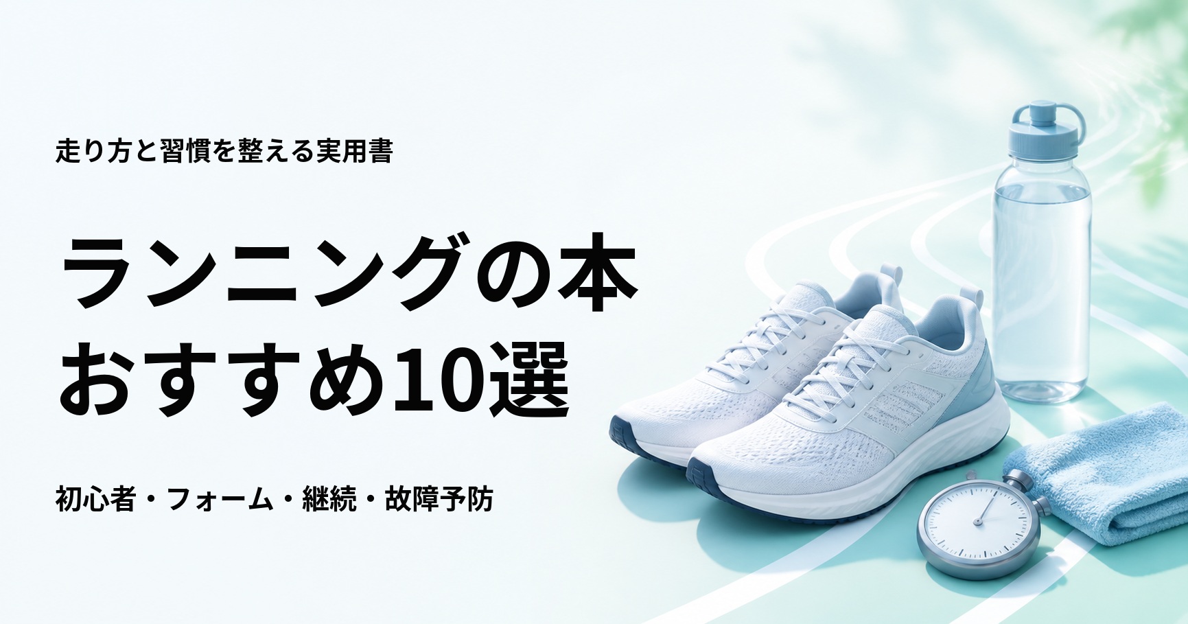 ランニングの本おすすめ10選【初心者向けの走り方・習慣・フォーム】