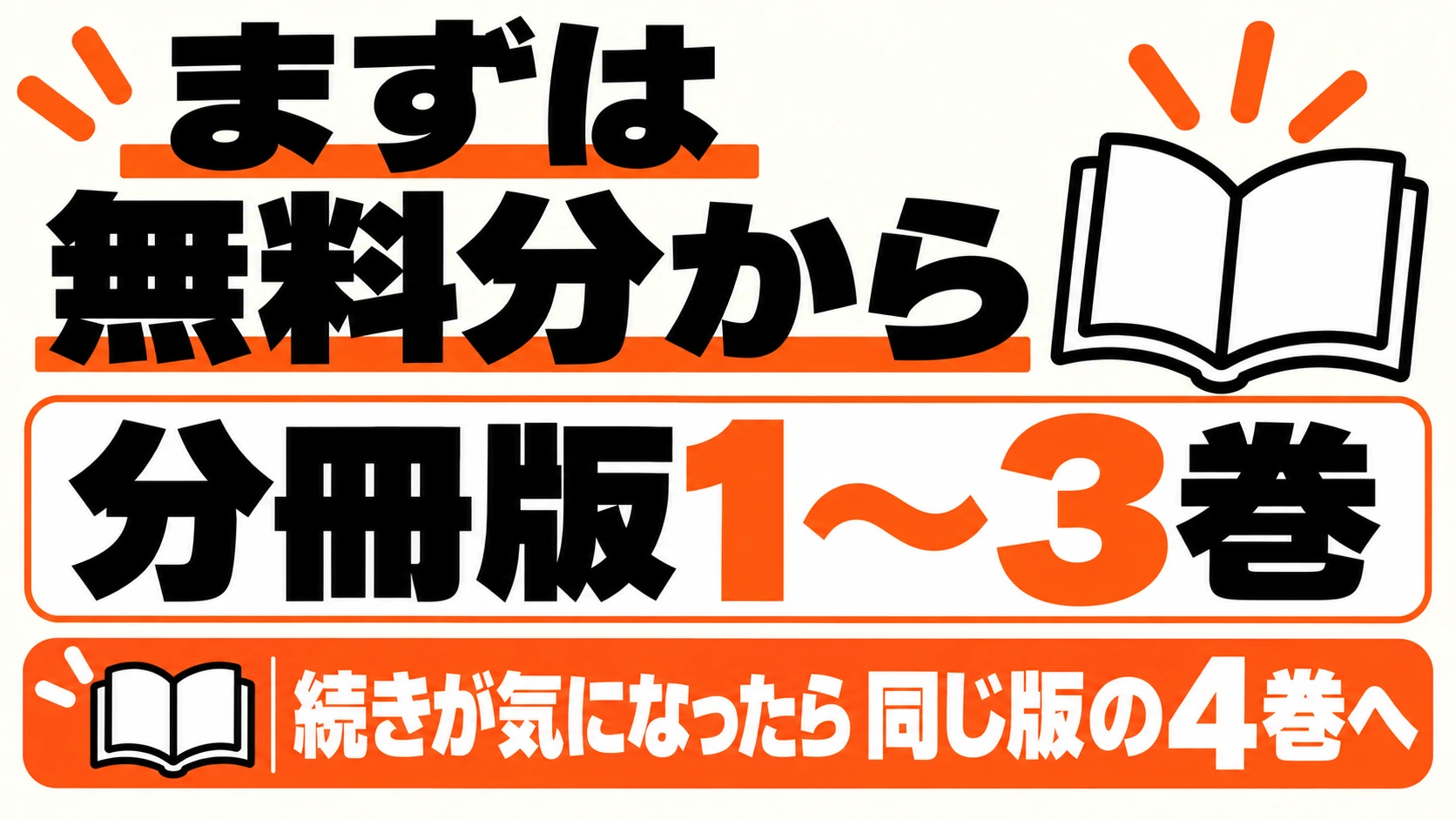 分冊版1〜3巻を読んで、続きは同じ版の4巻へ