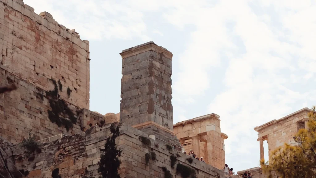 古代アテナイのアクロポリス遺跡